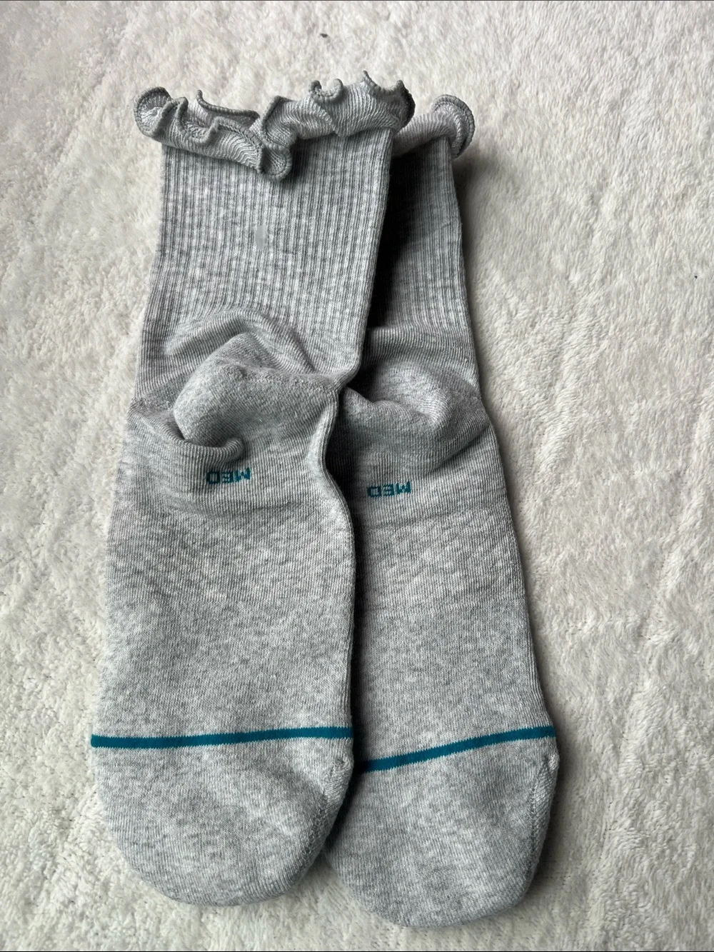 Stance Icon Ruffle Quarter Socks